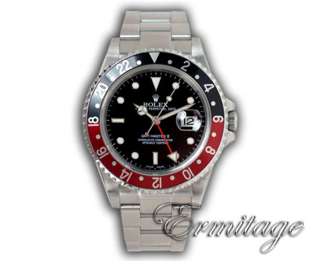 Rolex GMT-Master II 16710 T Black & Red Ceramic, Coke Style 2163WR